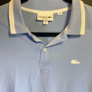 Lacoste Men's Sky Blue Polo Shirt